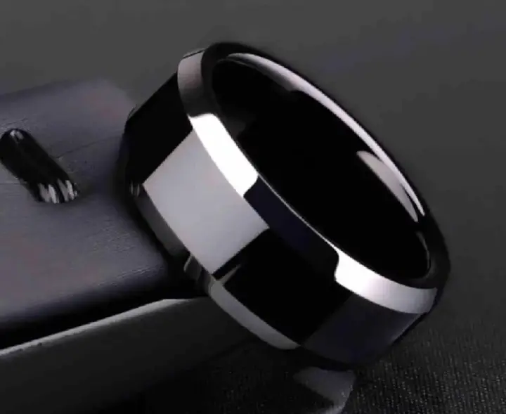 Titanium Black Heavyweight Ring