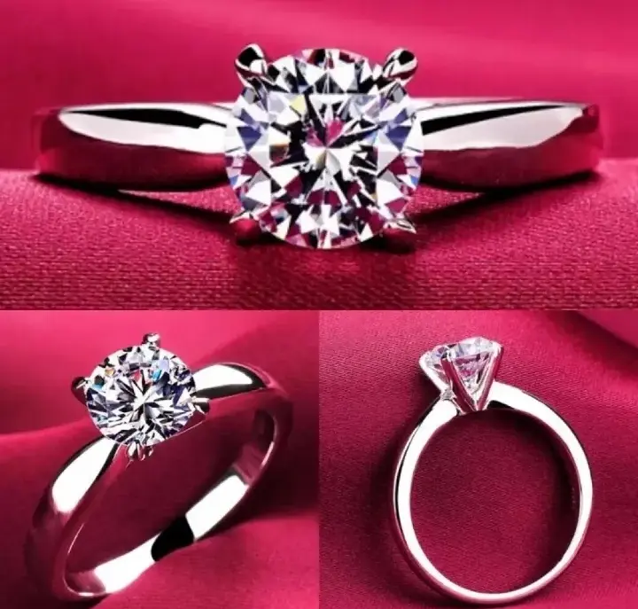 Charm Simulated Diamond Luxury Ring