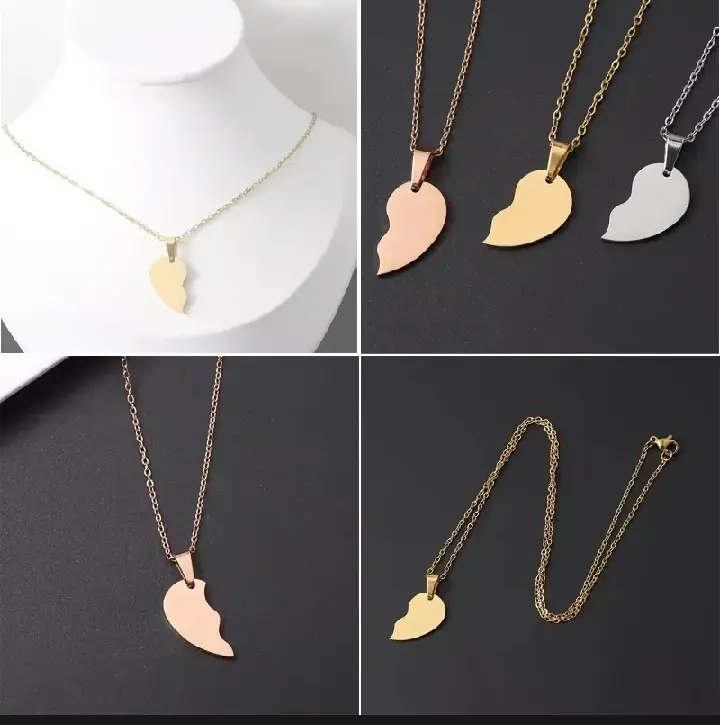 double heart chain