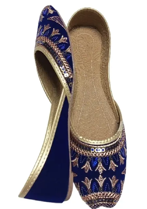 Blue khussa for girl