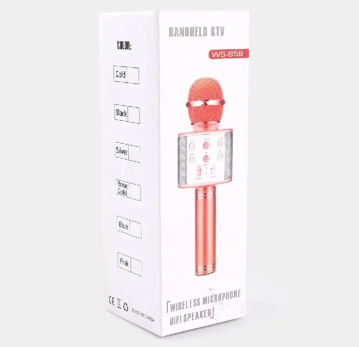 KTV ws-858 head mic speaker