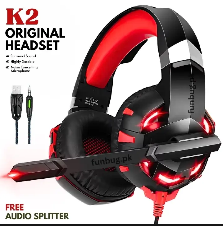 K2 gaming headphone