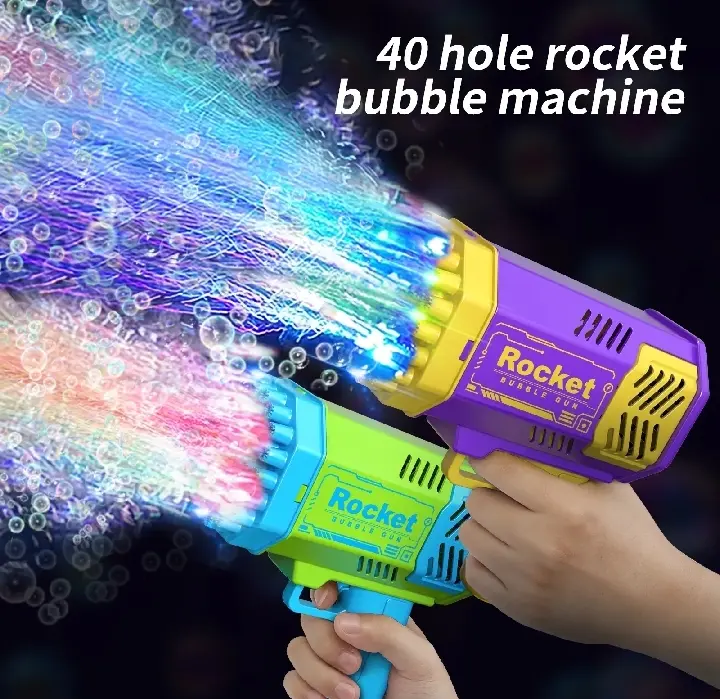 bubble machine gun