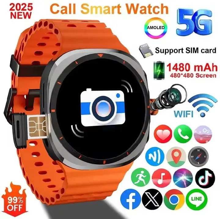 U8 4G lte sim smart watch